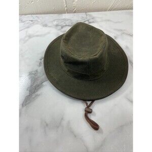 ORVIS GREEN CANVAS MENS MED FEDERA FIELD FISHING HAT medium